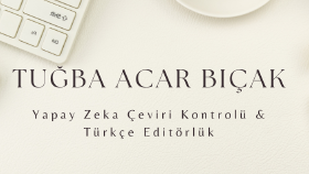 yapay zeka çevirilerini akıcı Türkçeye dönüştürürüm