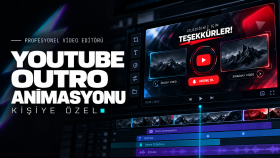 kişiselleştirilebilir Outro animasyonu yaparım