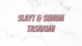 her türlü konuda sunum, slayt hazırlayabilirim
