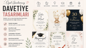 size özel davetiye tasarımları hazırlıyorum