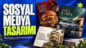 markanıza özel sosyal medya tasarımları hazırlarım