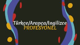 3 dilde profesyonel bir seslendirme yapabilirim
