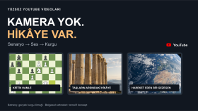 yüzsüz youtube kanalınız için yayına hazır video üretirim