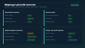 Bilgisayar güvenlik kontrolü