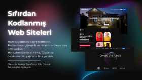güncel teknoloji standartlarına uygun web sitesi kodlarım