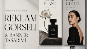 dikkat çekici profesyonel reklam görselleri tasarlarım