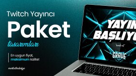 size özel profesyonel Twitch tasarımları yaparım