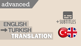 Türkçe-İngilizce çeviri ve altyazı hizmeti sunuyorum