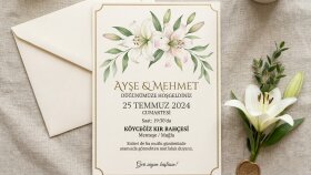 en özel gününüze en güzel davetiyeyi yapıyorum