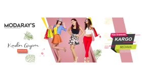ModaRays E-Ticaret Sitesi için Banner Tasarımı