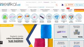 Medikal.vet E-ticaret sitesi