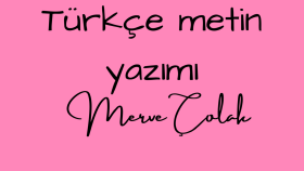 Türkçe metinler yazabilirim