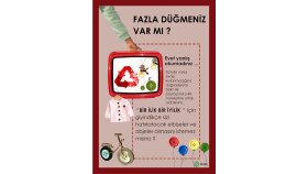 İSTAÇ - Düğme Toplama kampanyası Afiş Çalışması