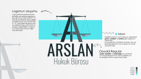 Arslan Hukuk Bürosu Logo Çalışması