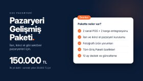 sektörel ve gelişmiş C2C pazaryeri sitenizi kurabilirim
