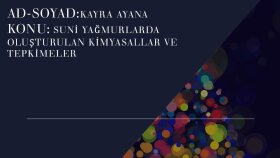 Suni Yağmurlar ile ilgili slayt