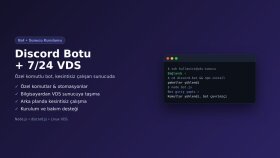 Discord Botu Geliştirme + 7/24 VDS Kurulumu