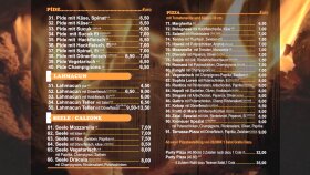 Restoran Menü Video Menüsü  