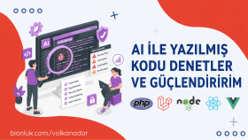 yapay zeka ile yazılmış kodu denetler ve güçlendiririm