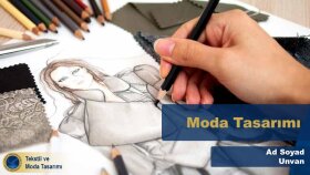 Moda Tasarım Proje Sunumu