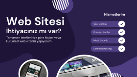 müşterilerimin özel isteklerine göre websiteleri yapıyorum