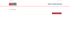 Aidat Takip Sistemi
