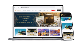 Turizm Acentesi İçin Kurumsal Web Sitesi