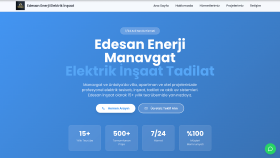 Edesan Enerji – Kurumsal Web Sitesi