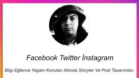 Sosyal medya tasarımları