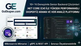 NET Core ve C# ile Ölçeklenebilir Ekspertiz Arama Platformu 
