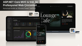 .NET Core ve SQL ile profesyonel web siteleri geliştiririm