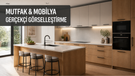 mutfak ve mobilya tasarımlarınızı görselleştiriyorum