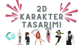 2D Karakter Tasarım Çalışması
