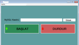 MySQL Kullanıcı Arayüzü