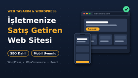 modern ve SEO uyumlu web sitenizi tasarlayıp kurarım