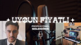 dinleyince aramaya son verdiğiniz bir seslendirme yapıyorum