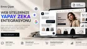web sitenize yapay zeka özellikleri entegre ediyorum