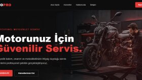 MotoPro - Motosiklet Servis Web Sitesi