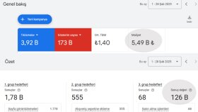 Google Ads Çalışması