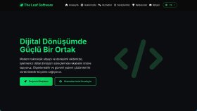 Yazılım ve Teknoloji Firmasına Web Sitesi Geliştirme