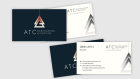 ATC Aydınlatma Kartvizit Tasarımı
