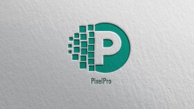 PixelPro Elektronik Logo Tasarımı