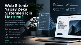 web sitenizi yapay zeka sistemlerine uyumlu hale getiririm