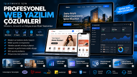 web sitesi, e-ticaret ve özel yazılım geliştiririm