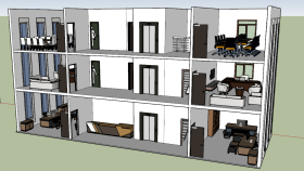Fabrika İç Mekânı ve Kat Planlarının 3D Modellemesi
