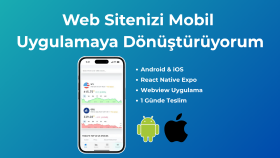 web sitenizi mobil uygulamaya dönüştürürüm
