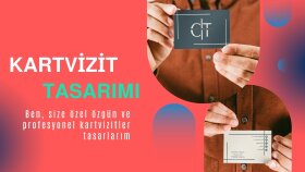 özgün ve sade kartvizit tasarımları yapıyorum