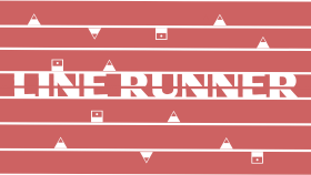 LINE RUNNER OYUNU KAPAK+LOGO TASARIMLARI