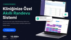 özel online randevu ve rezervasyon sistemi geliştirebilirim