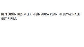 İş örneğim